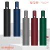 Xingbao Umbrella X3007 fully automatic three-fold umbrella, one-click opening and closing, unisex plain umbrella details Picture